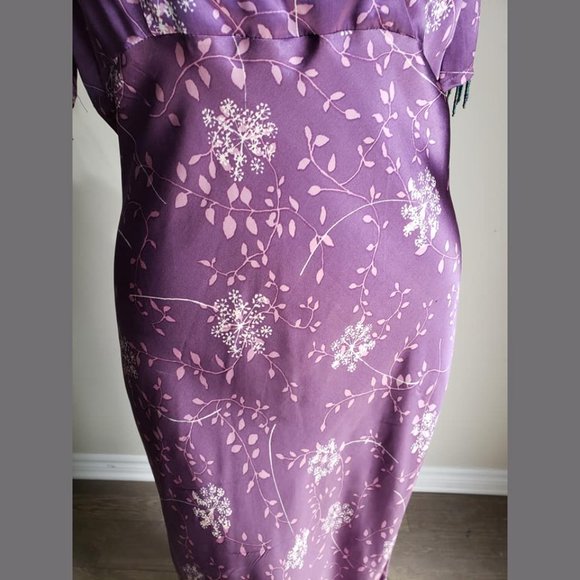 Never worn Vintage 100% Silk Dress - Please read description carefully - Picture 6 of 10